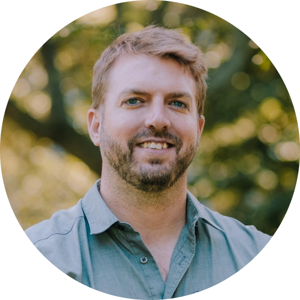 Own Up Co-founder Brent Shields smiles at the camera